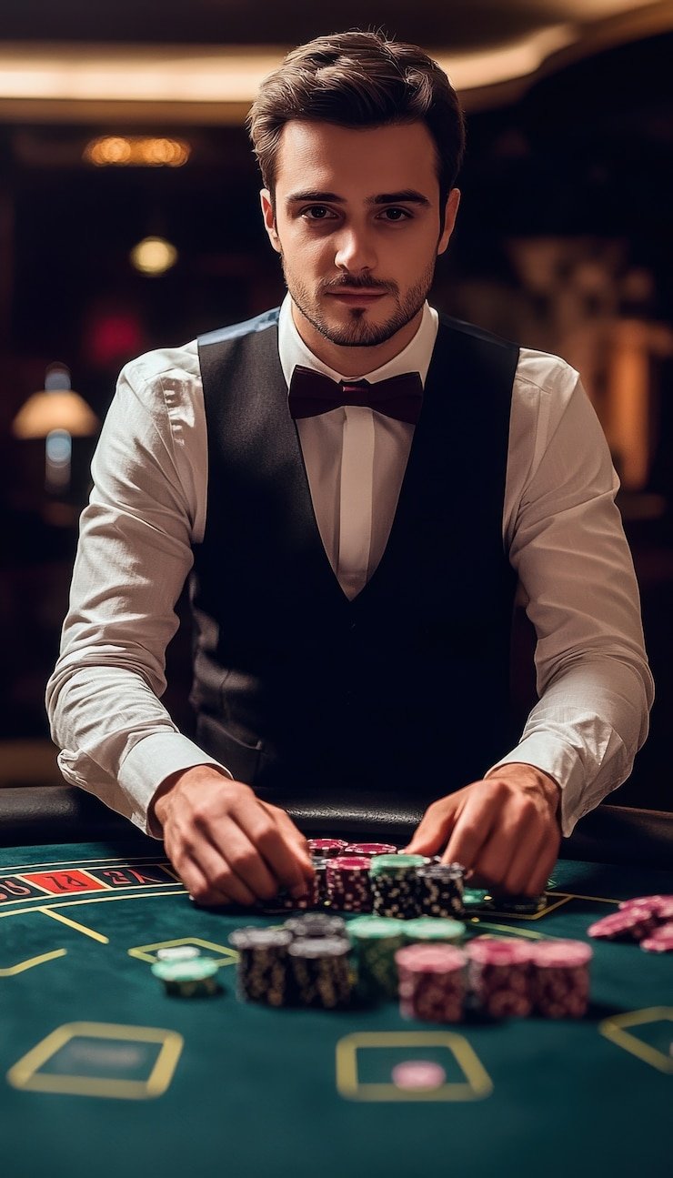 Live baccarat Angka Main outcome display showing banker and player scores at alexistogel 182